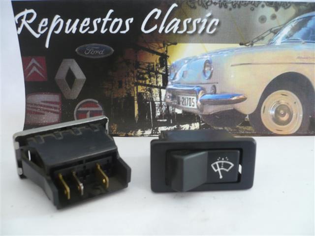 C03 6225M* INTERRUPTOR LAVAPARABRISAS RENAULT 4, 5, 6, 7, 12, 14 DESDE 1979