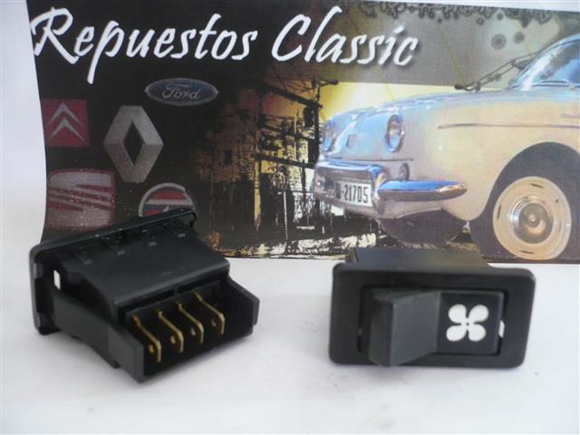 C03 6251M INTERRUPTOR CALEFACCION 2 VELOCIDADES RENAULT 4, 5, 6, 7, 12, 14 DESDE 1979