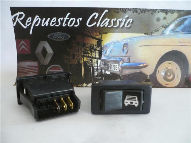 C03 6265N INTERRUPTOR LUNETA TERMICA RENAULT 4, 5, 7, 12, 14, 18 DESDE 1979