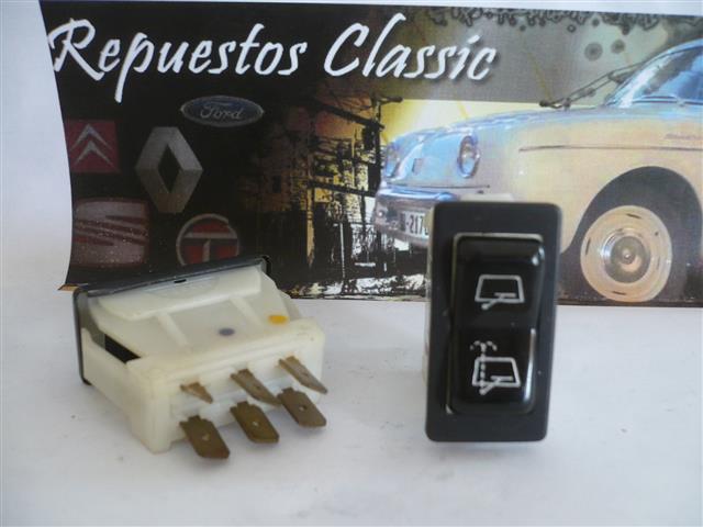 C03 6268 INTERRUPTOR LIMPIA Y LAVAPARABRISAS TRASERO RENAULT 5, 12 RANCHERA, SIMCA 1200, TALBOT 150