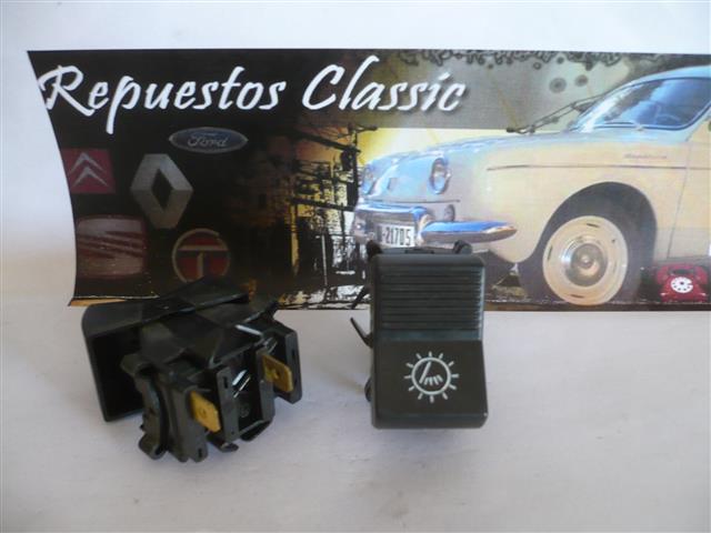 C04 6401 INTERRUPTOR LUCES TABLERO SEAT 124, 124 SPORT, 1200 SPORT, 133