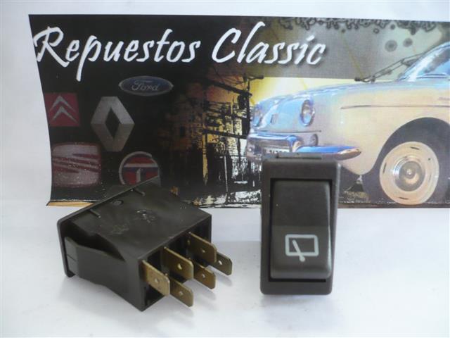 C04 6453 INTERRUPTOR LIMPIA TRASERO MARRON SEAT PANDA