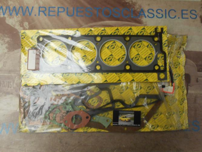 JM220 JUEGO JUNTAS MOTOR RENAULT 18 TURBO, FUEGO TURBO MOTOR 1565cc. PISTON 77mm. REF. D30258