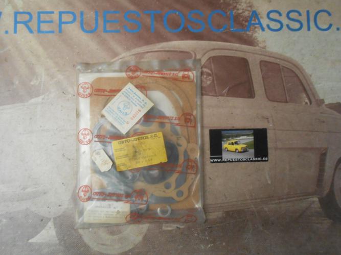 JM221 JUEGO JUNTAS MOTOR CITROEN DYANE 3CV, DYNAM, 2CV MODERNO AZAM 6, AK350 MOTOR M28 602cc. REF. 1100