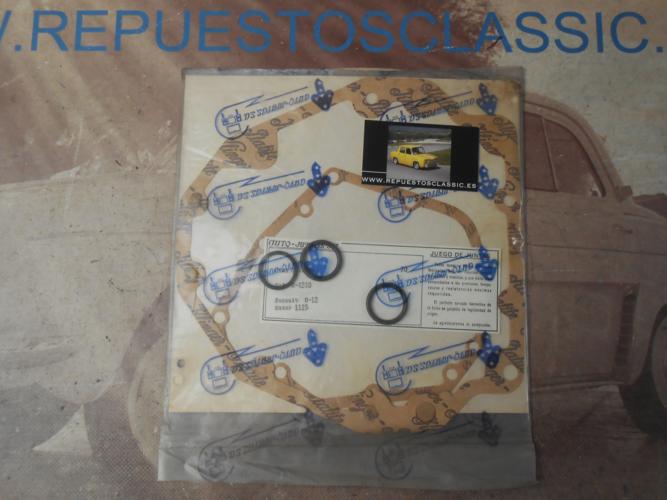 JM230 JUEGO JUNTAS CAJA CAMBIOS RENAULT 12 REF. R4200 , MOTOR 1125