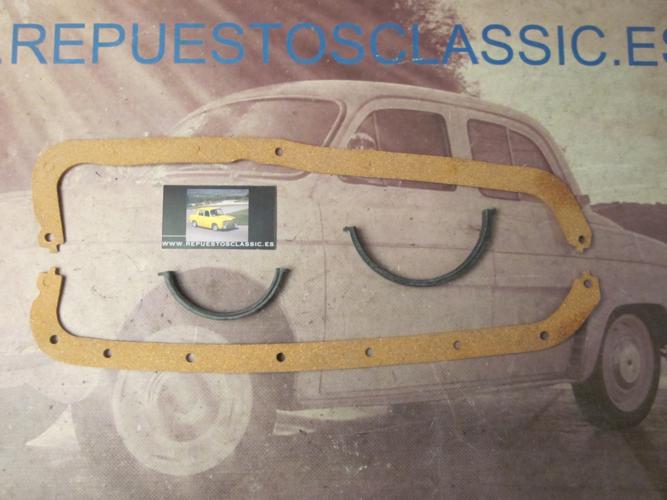 JM269 JUEGO JUNTAS CARTER CON COLLARINES FORD FIESTA MKI, ESCORT MKIII 1100cc.