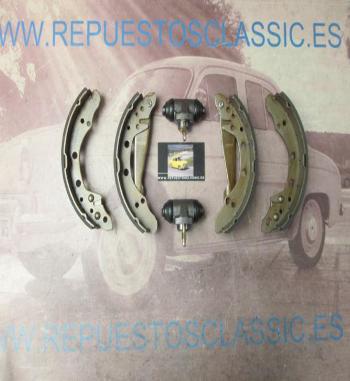 KT04-6087867* KIT FRENO TAMBOR TRASERO SEAT TOLEDO, AUDI 80, 90, 100, VOLKSWAGEN SANTANA, PASSAT SIN ACCESORIOS (200x40mm)