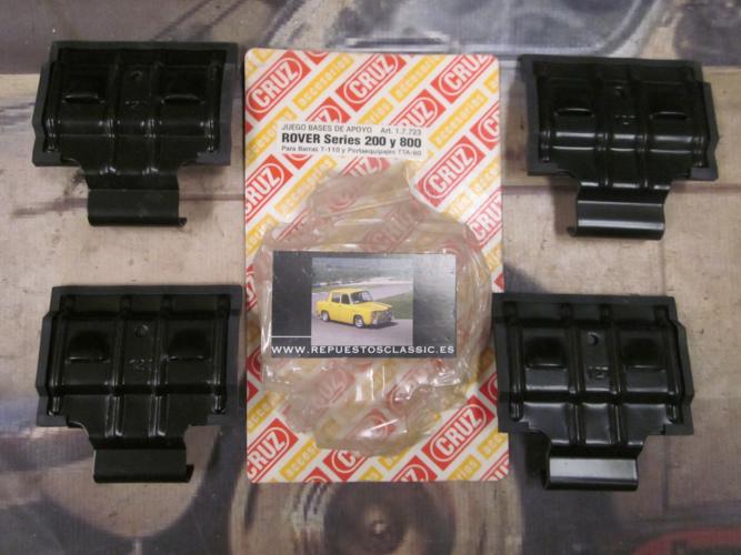 BAC17 17723 SOPORTES BASES DE APOYO PARA BACA, BARRAS DE TECHO CRUZ, ROVER SERIES 200 Y 800 (PARA BARRAS T-110)