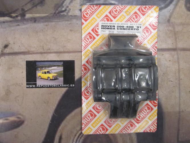 BAC20 17736 SOPORTES BASES DE APOYO PARA BACA, BARRAS DE TECHO CRUZ, ROVER 200, 400 HONDA CONCERTO (PARA BARRAS T-110)