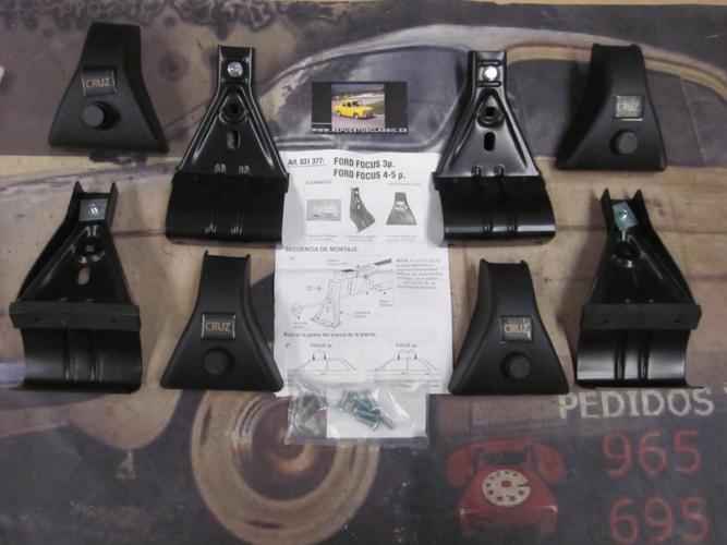 BAC53 931377 KIT OPTIMA SOPORTES FIJACION BACA-BARRAS DE TECHO CRUZ, FORD FOCUS 98>05