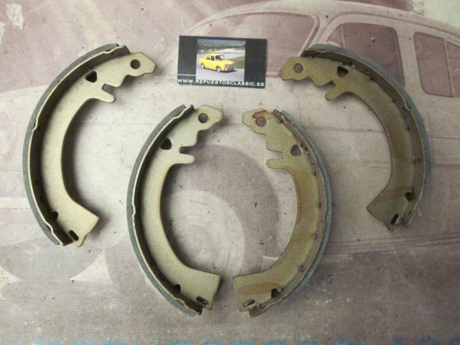 Z80 ZAPATAS FRENO DELANTERAS SIMCA 1000 (216x41mm)