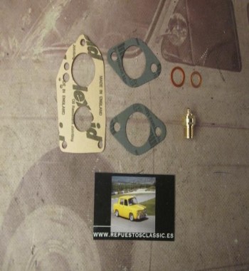 S315 SUPER KIT CARBURADOR SOLEX 22 ICBT RENAULT 4CV