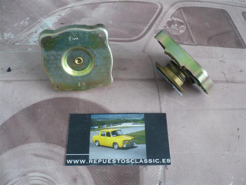 TAR01** TAPON RADIADOR CUELLO CORTO SEAT 600 PRESION 0.7 BAR