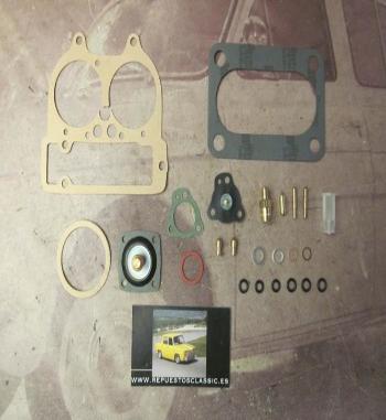 W197 SUPER KIT CARBURADOR WEBER 36 DCA, TALBOT HORIZON, 1308 GT, 1309 SX, ALPINE 1600 GL/SX