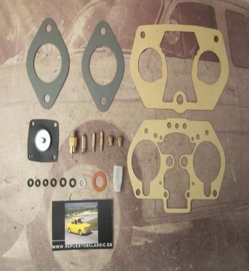 W330 SUPER KIT CARBURADOR WEBER 40 IDF, ALFA ROMEO 33, ALFASUD, QUADRIFOGLIO VERDE