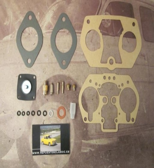 W330 SUPER KIT CARBURADOR WEBER 40 IDF, ALFA ROMEO 33, ALFASUD, QUADRIFOGLIO VERDE
