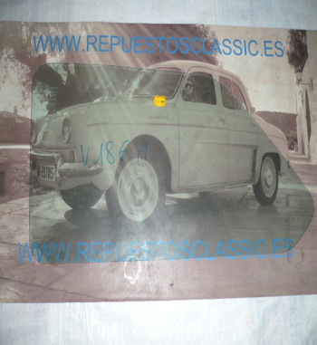 FORD FIESTA 84 LUNA CRISTAL FIJO DEL IZQ INCOLORO 365 X 340