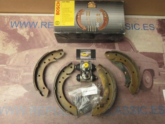 351P3 BOSCH 0204113632 KIT PRO FRENO TRASERO PEUGEOT 405 MKII 92> (228x42mm - BOMBIN 20,6mm) - VILLAR 6088096