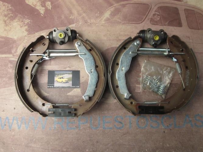 357P3 BOSCH 0204114518 KIT PREMONTADO FRENO TRASERO RENAULT LAGUNA, MEGANE, SCENIC (228,6x42mm - BOMBIN 20,6mm) - VILLAR 6089062