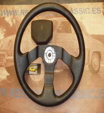 VOL40 VOLANTE RENAULT 19 16V ORIGINAL Y NUEVO. ADAPTABLE RENAULT SUPERCINCO GT TURBO