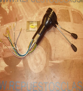 CLB2-5 MANDO LUCES NEGRO SEAT 600 D, E, L