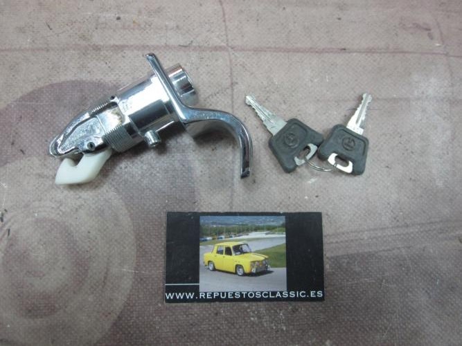CM81 CERRADURA MALETERO SIMCA 1200 CON LLAVES (CLAUSOR 3920)