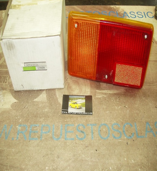 LI21 PILOTO TRASERO IZQUIERDO CITROEN DYANE CAPRA ORIGINAL   CITROEN REFERENCIA 95543131