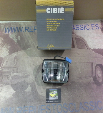 A35-31P8 FARO ANTINIEBLA BLANCO CIBIE AIRPORT 35 CITROEN ZX , RENAULT , PEUGEOT Y OTROS REF. VALEO 084548