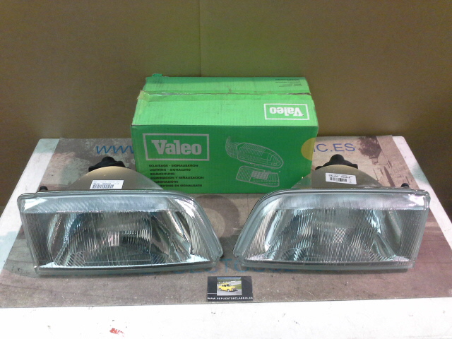 IC222P6+PV2N2 JUEGO FAROS H4 CITROEN ZX 91-98, VALEO 084518/084519