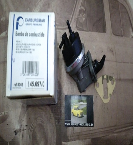 BC80 BOMBA GASOLINA  RENAULT  4CV, DAUPHINE, RENAULT 8, 10, 4, 5, 6, 7, 12
