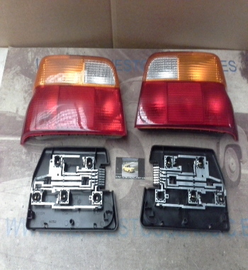 IFO46 JUEGO PILOTOS TRASEROS FORD ESCORT MK5, ORION MK3 90->95 (CON PORTALAMPARAS)