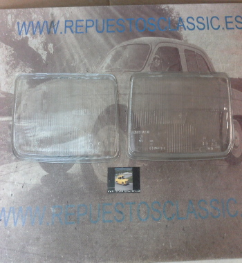 IFO67 JUEGO CRISTALES FAROS FORD SIERRA MKI 82->87, CARELLO