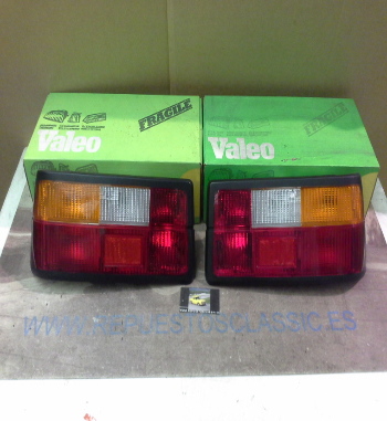 IRE464 JUEGO PILOTOS TRASEROS RENAULT 18 85->, VALEO 082253/082254