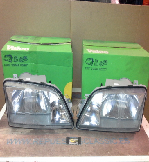 IOP23 JUEGO FAROS H4+H1 OPEL OMEGA A 86->94, VALEO 082677/082678 (REGULACION MANUAL)