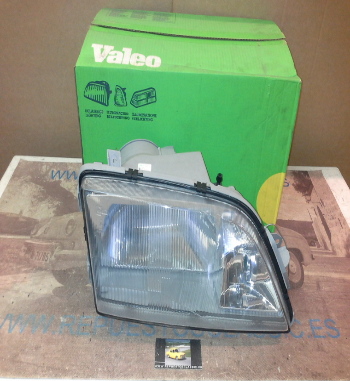IOP24 FARO DERECHO H4+H1 OPEL OMEGA A 86->94, VALEO 082677 (REGULACION MANUAL)