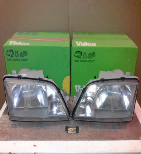IOP25 JUEGO FARO FAROS H4+H1 OPEL OMEGA A 86->94, VALEO 082681/082682 (REG. ELECTRICA)