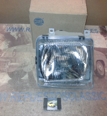 H399 P2 FARO DERECHO H4 SEAT IBIZA MKI 84->91, HELLA 1AG960985324 (12278)
