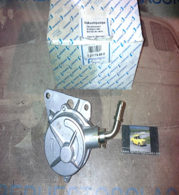 SER103 DEPRESOR FRENO, BOMBA VACIO PEUGEOT, CITROEN, FIAT 1.8 Y 1.9 D/TD, PIERBURG 721174900