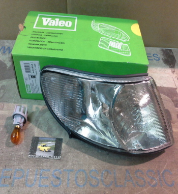 12P9 PILOTO INTERMITENTE DELANTERO DERECHO BLANCO SAAB 900 93->, VALEO 085533