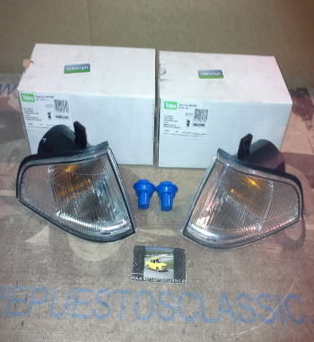 44P9 JUEGO PILOTOS INTERMITENTES DELANTEROS ROVER 200 / 400 93->, VALEO 085338/085339