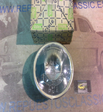 47P9 OPTICA FARO DERECHO CIBIE CON BISEL CROMO LAND ROVER SANTANA 58->74 FOCO EUROPEO, VALEO 061717