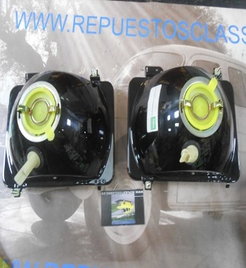 Pi630P2 JUEGO FAROS KINBY FOCO EUROPEO SEAT 124 FL CAJA VALEO