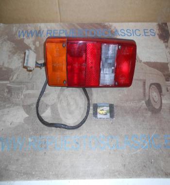 Pi641P2 PILOTO TRASERO CAMION, REMOLQUE, CARAVANA, TRACTOR 6 PINS (340x130mm) DE OCASION