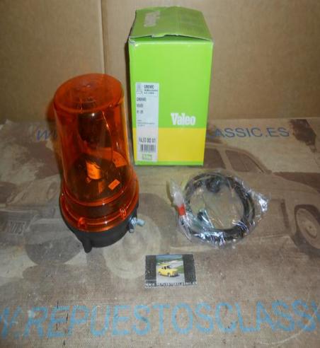 Pi644P2 LUZ ROTATIVO AMBAR VEHICULO INDUSTRIAL 12v. VALEO 082001