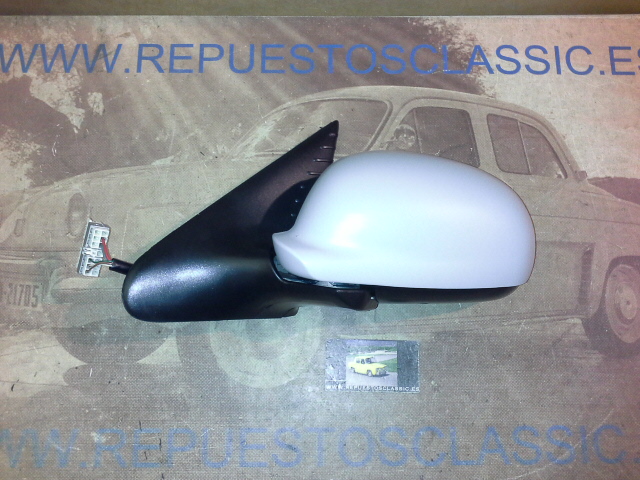 RET223 RETROVISOR EXTERIOR IZQUIERDO IMPRIMADO PEUGEOT 406 96->04 ELECTRICO, TYC 3260060