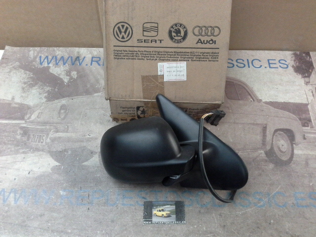 RET281P3 RETROVISOR EXTERIOR DERECHO ORIGINAL SEAT IBIZA II, CORDOBA I 99->02, ELECTRICO, REF. 6K1857508H