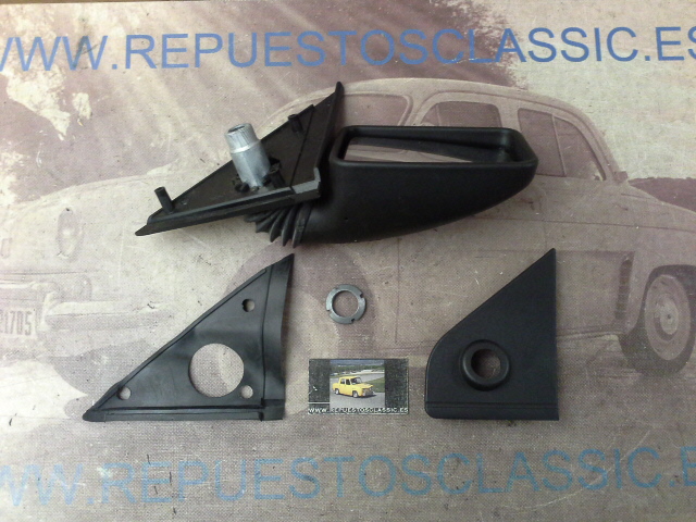 RET286P3 RETROVISOR EXTERIOR DERECHO SEAT IBIZA MKI 84->89 3p. REG. MANUAL SIN MANDO