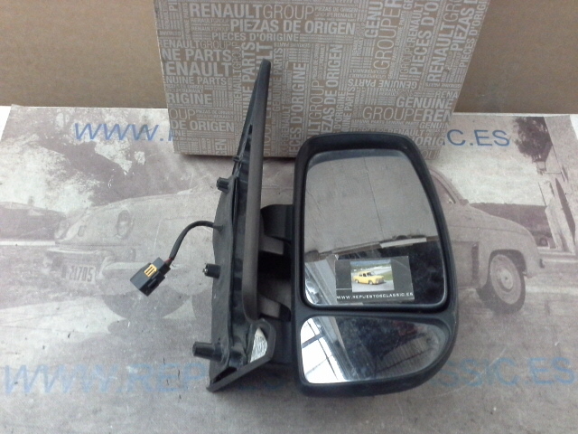 RET335P4 ESPEJO RETROVISOR EXTERIOR DERECHO DE OCASION RENAULT MASTER 03>, NISSAN INTERSTAR 02>, OPEL MOVANO 00>, ELECTRICO