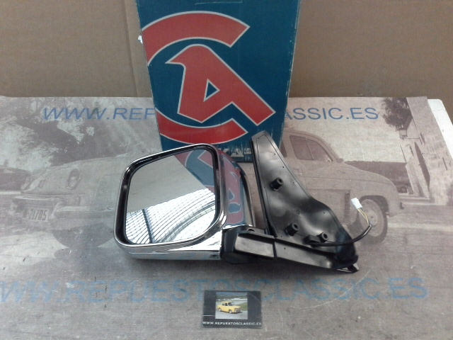 RET347P4 ESPEJO RETROVISOR EXTERIOR IZQUIERDO MITSUBISHI MONTERO, PAJERO 90->00 ELECTRICO, REF. 9027021
