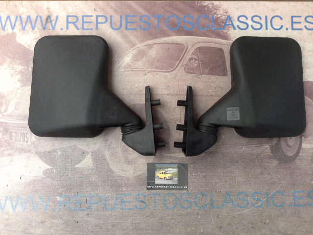 RET390P5 JUEGO ESPEJO RETROVISORES EXTERIORES MERCEDES-BENZ MB 100 1ª SERIE 86->93 REG. MANUAL